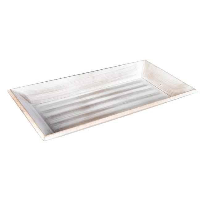 Tablett - Aus Holz - Ca. 40 X 21 X 4 Cm – Bild 2