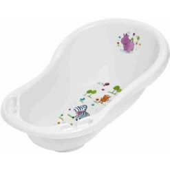 Keeeper Baby Badewanne - Hippo - Weiß - Ca. 84 Cm