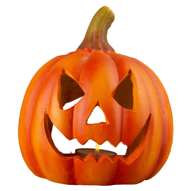 Windlicht - Kürbis - Aus Keramik - Ca. 21 X 20 X 24 Cm – Bild 2