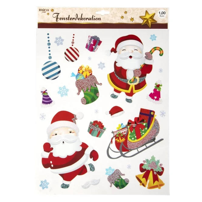 Fensterbild - Weihnachten - 1 Bogen – Bild 3