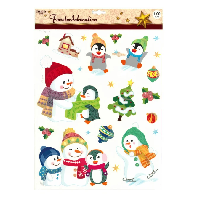 Fensterbild - Weihnachten - 1 Bogen – Bild 2