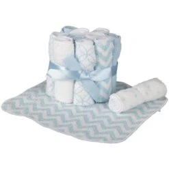 Waschtücher - 20 X 20 Cm - 12 Stück - Blau