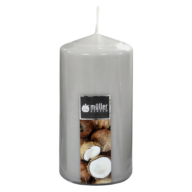 Duftkerze - Kokosnuss - Ca. 6,5 X 13 Cm
