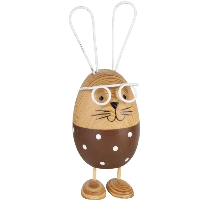 Dekohase - Aus Holz - 12 Cm - 1 Stück – Bild 2