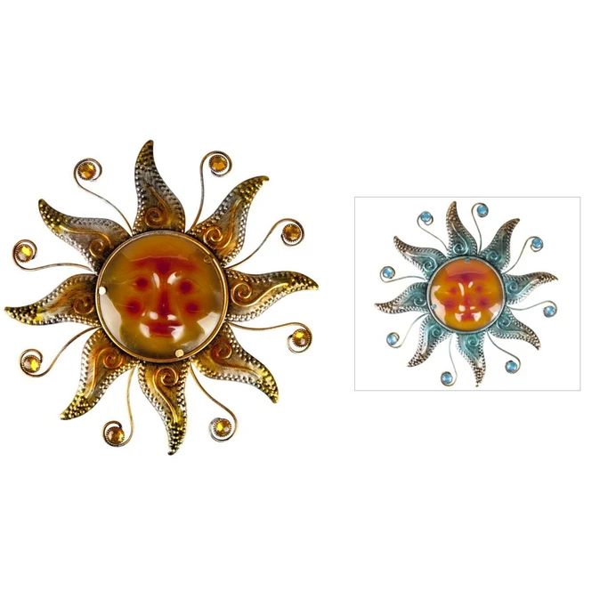 Wanddeko - Sonne - Ø = Ca. 38,5 Cm - 1 Stück – Bild 2