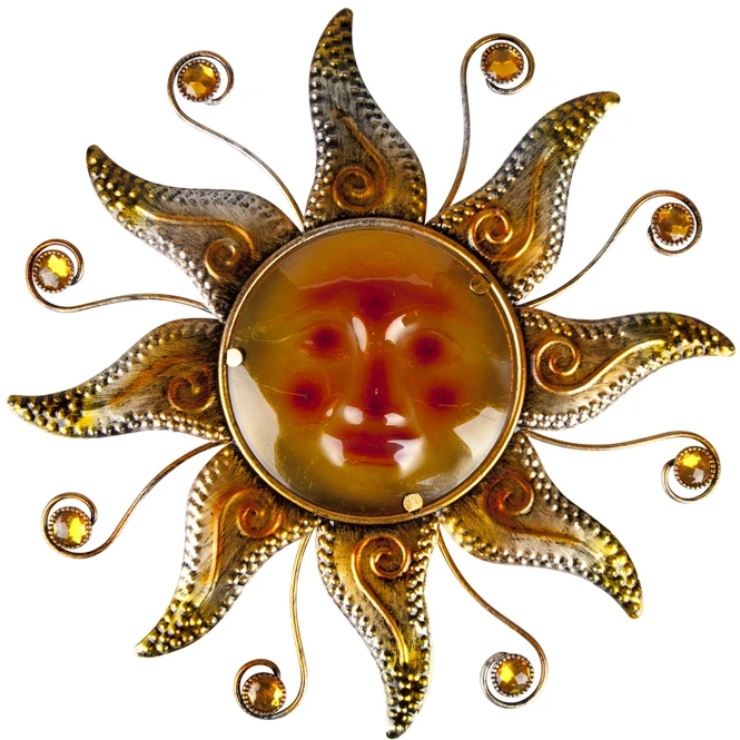 Wanddeko - Sonne - Ø = Ca. 38,5 Cm - 1 Stück