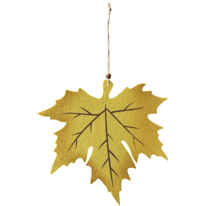 Dekohänger - Blätter - Aus Filz - Ø = 29 Cm - 1 Stück – Bild 2