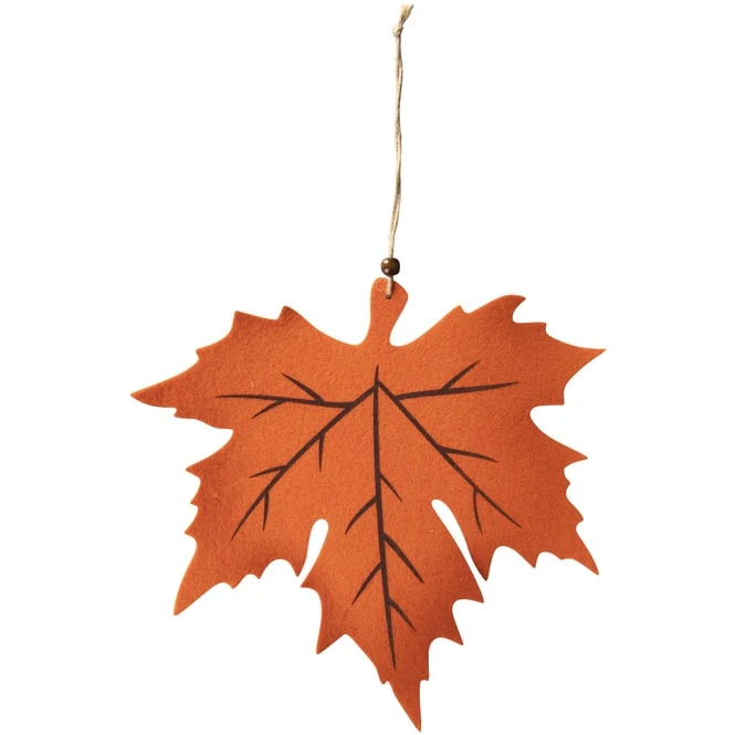 Dekohänger - Blätter - Aus Filz - Ø = 29 Cm - 1 Stück – Bild 3