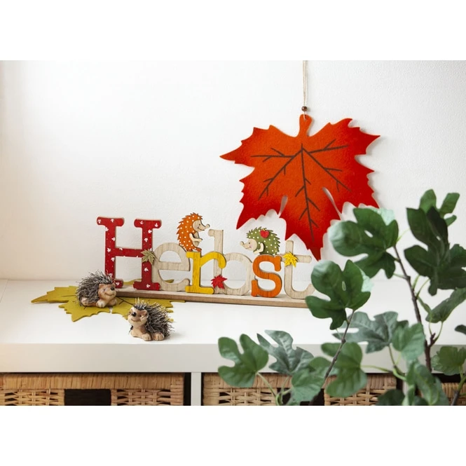 Dekohänger - Blätter - Aus Filz - Ø = 29 Cm - 1 Stück – Bild 4