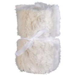Tischläufer - Fell - Ca. 200 X 15 Cm - Weiß