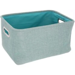 Dekokorb - 36 X 26 X 20 Cm - Türkis