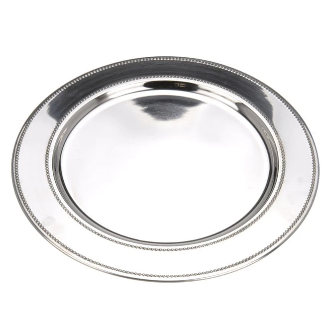 Dekoteller - Aus Edelstahl - Ø = Ca. 39 Cm – Bild 3