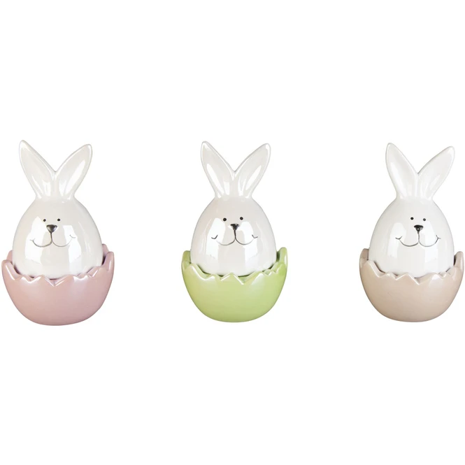 Dekohase - Aus Keramik - 8 X 8 X 13,5 Cm - 1 Stück – Bild 4