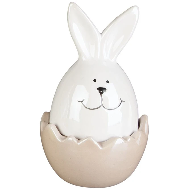 Dekohase - Aus Keramik - 8 X 8 X 13,5 Cm - 1 Stück – Bild 2