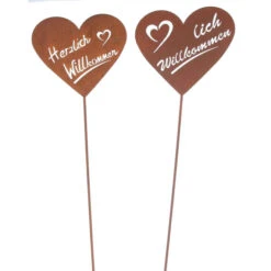 Pflanzenstecker - Herz - Ca. 75 X 18 Cm - 1 -Stück