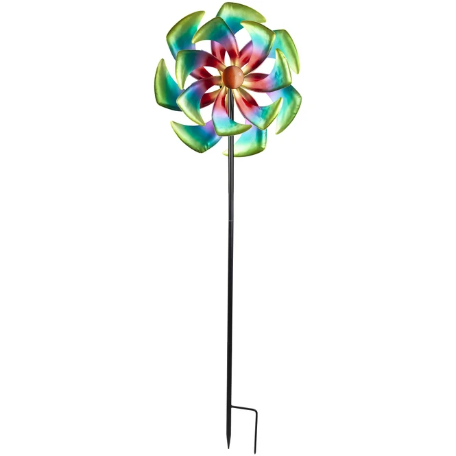 Pflanzenstecker - Windrad - 166 X 51,5 Cm – Bild 2