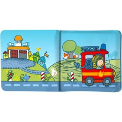 Haba Zauber-Badebuch Feuerwehr - 14 X 14 X 14 Cm