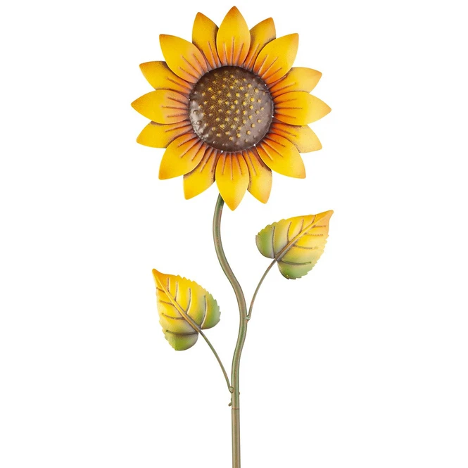 Pflanzenstecker - Sonnenblume - Ca. 24 X 3 X 102,5 Cm – Bild 2