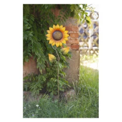 Pflanzenstecker - Sonnenblume - Ca. 24 X 3 X 102,5 Cm
