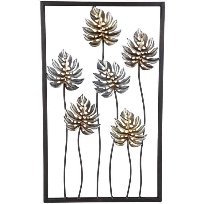 Wanddeko - Philodendronblätter - 30 X 1,5 X 50 Cm – Bild 2