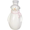 Schneemann - Aus Keramik - Ca. 7 X 7 X 14 Cm