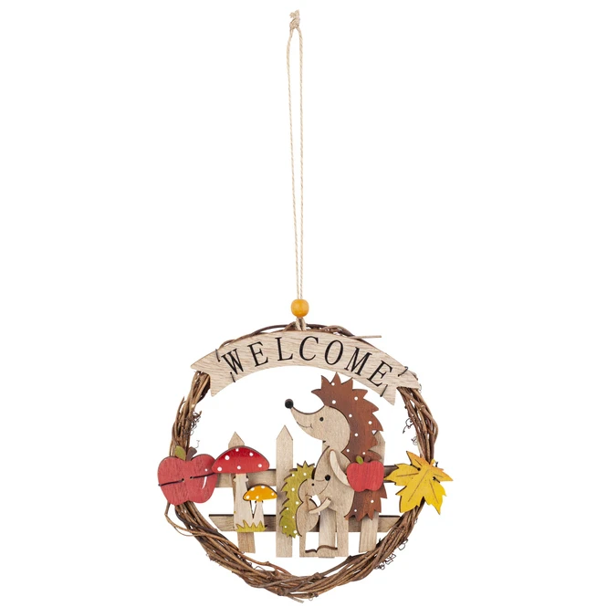 Dekohänger - Kranz - Aus Weide - Ø = 17 Cm – Bild 2