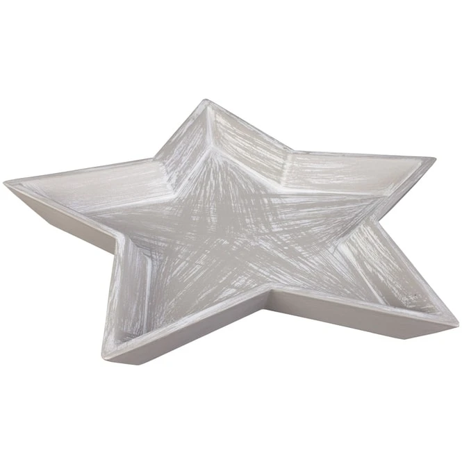 Dekoteller - Stern - Aus Holz - Ø = Ca. 41 Cm – Bild 3