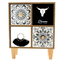 Dekobox - Aus Holz - Ca. 19,5 X 10 X 25 Cm