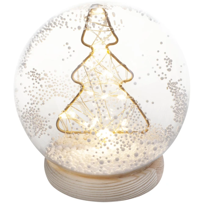 LED-Kugel - Baum - Aus Glas - Ø = Ca. 15 Cm – Bild 2