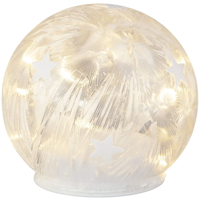 LED-Kugel - Aus Glas - Ø = Ca. 11 Cm