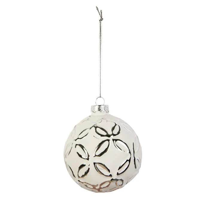 Christbaumkugel - Aus Glas - Ø = Ca. 8 Cm - 1 Stück – Bild 2