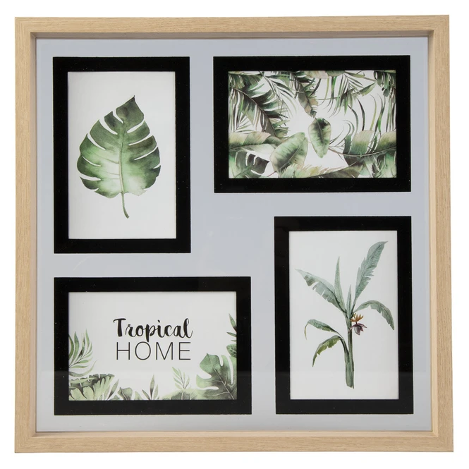 Bildergalerie - Aus Holz - Ca. 35,5 X 3 X 35,5 Cm