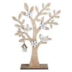 Dekobaum - Aus Holz - Ca. 22 X 6 X 30 Cm