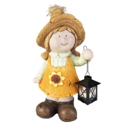 Dekokind - Mädchen - Aus Magnesia - Ca. 23,5 X 20 X 42 Cm