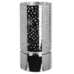 LED-Zylinder - Aus Glas - Ca. 11 X 21,5 Cm - 1 Stück