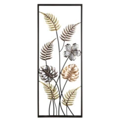 Wanddeko - Blätter - Ca. 35 X 2,5 X 91 Cm