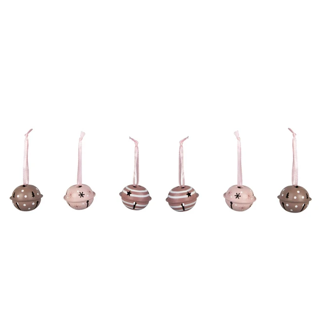 Deko-Glöckchen - Ø = Ca. 4 Cm - 6 Stück - 1 Set – Bild 3