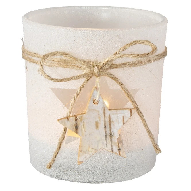 Teelichtglas - Stern - Ca. 7,5 X 8 Cm – Bild 3