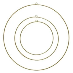 Dekohänger - Ringe - 3 Stück - 1 Set