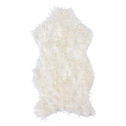 Dekofell - Ca. 50 X 90 Cm - Weiß