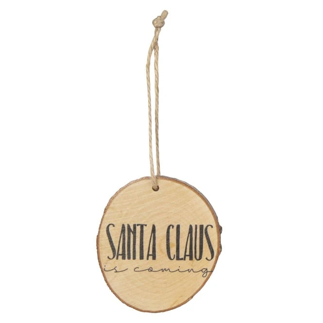 Out Of The Blue Dekohänger - Scheiben - Aus Holz - Ca. 15 X 7 Cm - 8 Stück – Bild 5