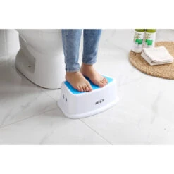 MICA - Trittschemel- Weiß / Blau