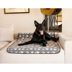 Haustierzubehör - Tierdecke Mit Pfoten - Wasserdicht - Ca. 70 X 100 Cm