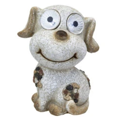 LED-Solarlampe - Hund - Aus Polyresin - Ca. 14 X 10,5 X 18 Cm