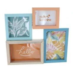 Bilderrahmen - Hello - Aus Holz - Ca. 28 X 2,5 X 25,5 Cm