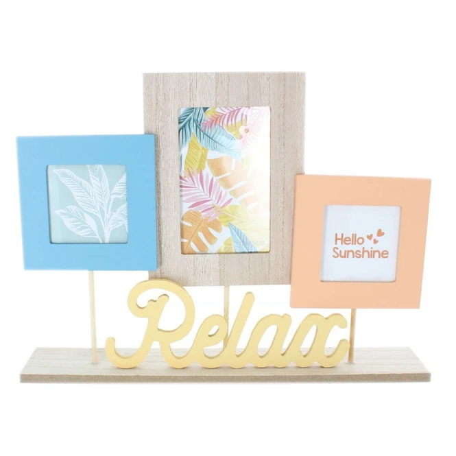 Bilderrahmen - Relax - Aus Holz - Ca. 37 X 8 X 25 Cm