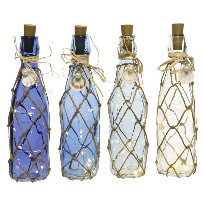 LED-Flasche - Aus Glas - Ca. 28 Cm - 1 Stück – Bild 6