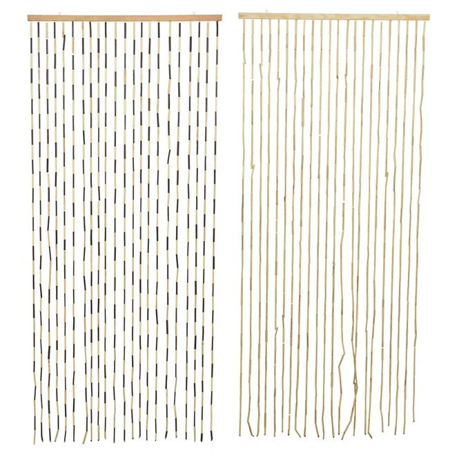 Türvorhang - Aus Holz - Ca. 90 X 1,5 X 200 Cm - 1 Stück – Bild 2