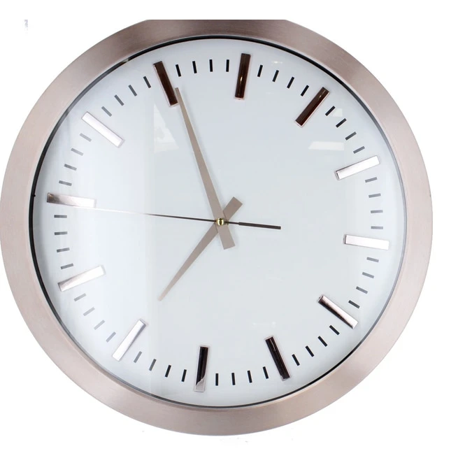 Wanduhr Rosegold - Ca. 40 X 4 Cm