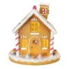 LED-Lebkuchenhaus - Aus Polyresin - Ca. 22 X 22 X 23 Cm